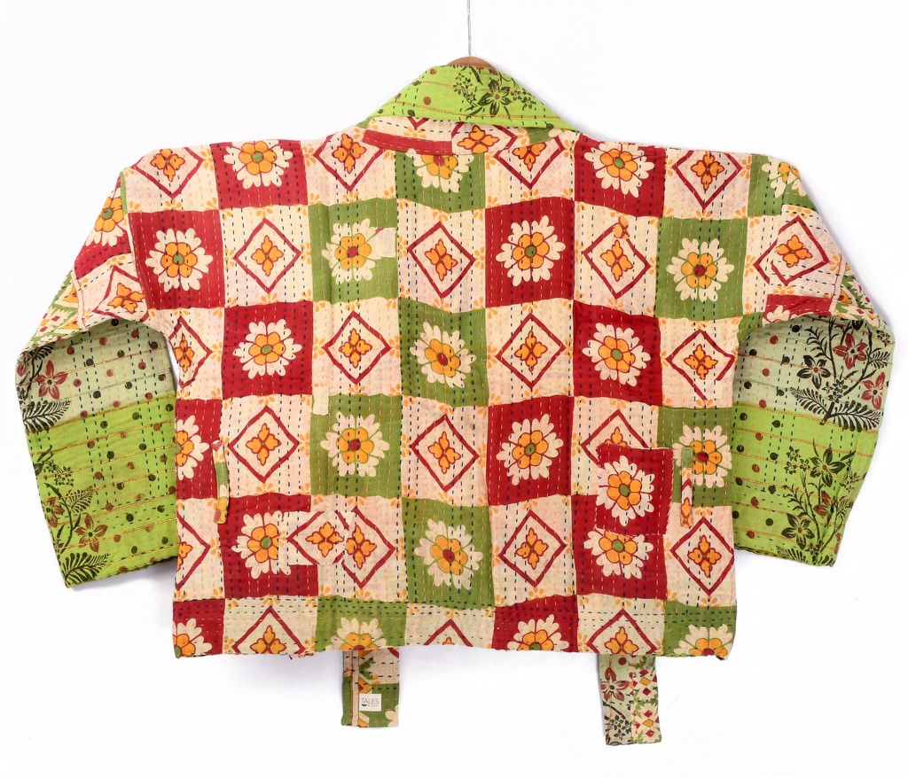 Kantha Jacket - Short - 1194