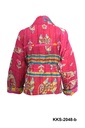Upcycled & reversible Kantha Jacket - Short - 2048