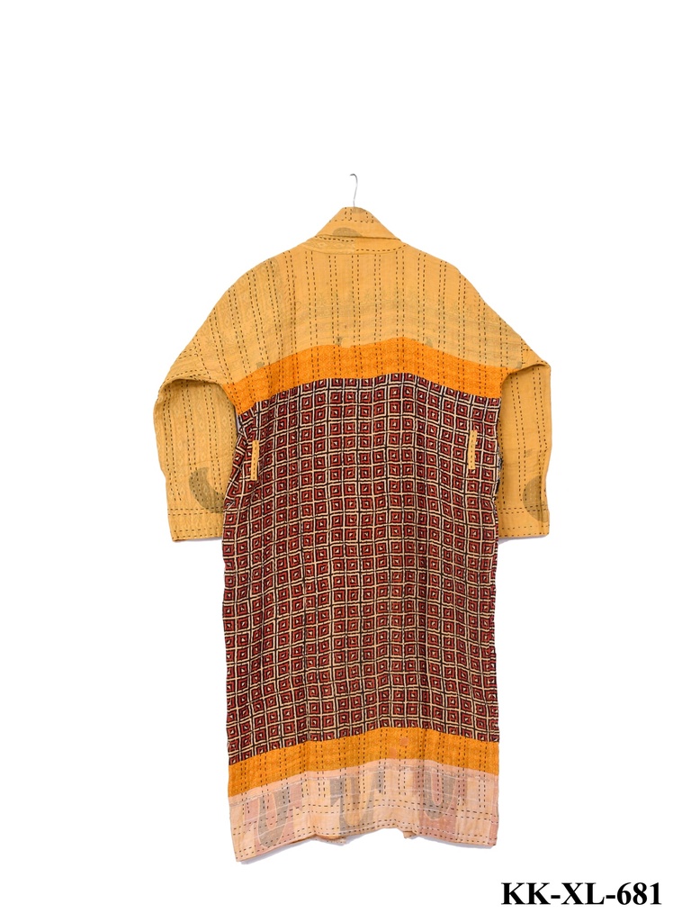 Kantha Jacket - X-Long - 681