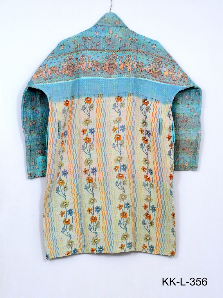 Kantha Jacket - Long - 356