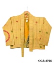 Upcycled & reversible Kantha Jacket - Short - 1796