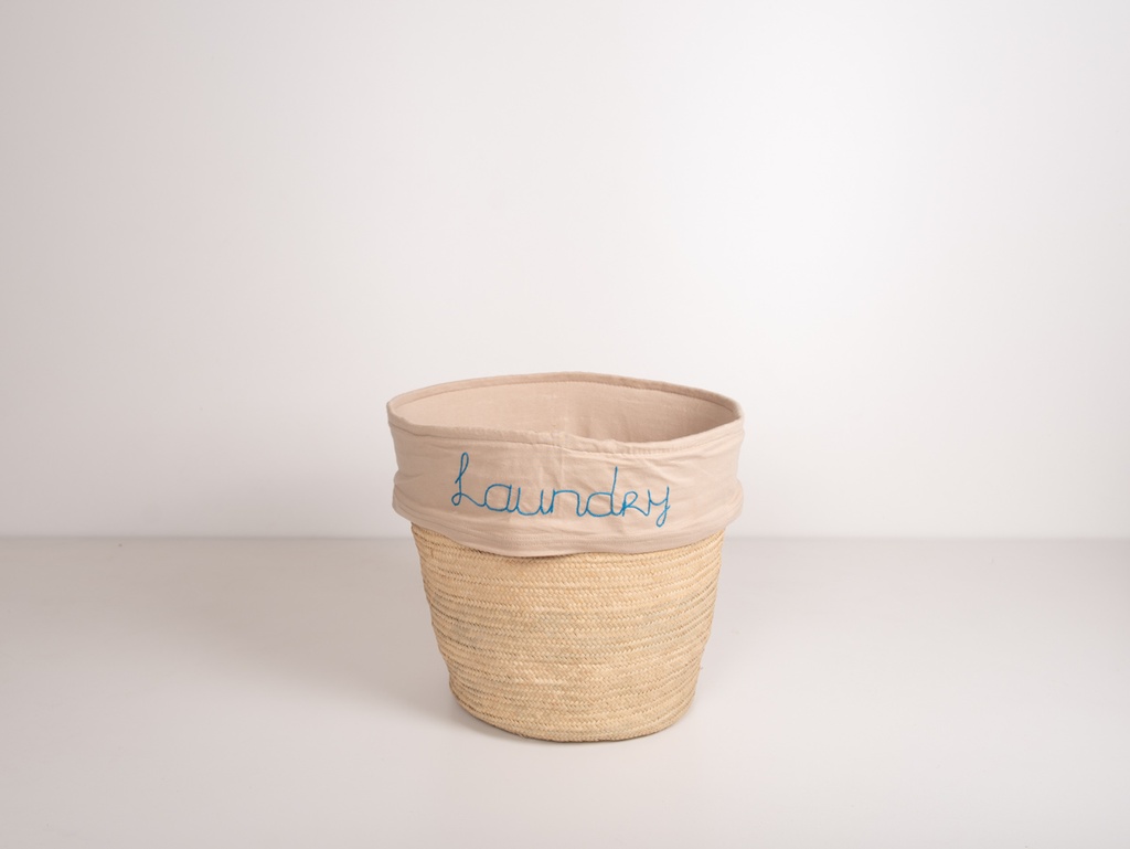 Mkeka Laundry Basket with drawstring