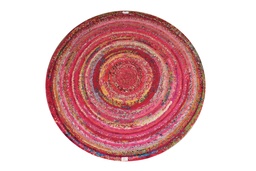 [IN-RUG-TP-RO-PP-L-10] Rug Tropical Peacock Round Large 10